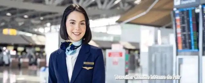 Travailler comme hôtesse de l’air